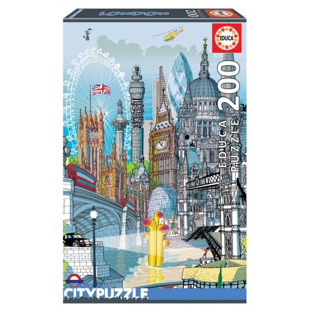 Puzzle Educa Puzzle de Londres Educa de 200 pièces à Puzzles Educa