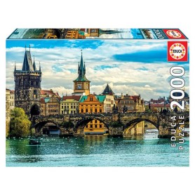 Puzzle Educa Vistas De Praga de 2000 Piezas Puzzles Educa - 1