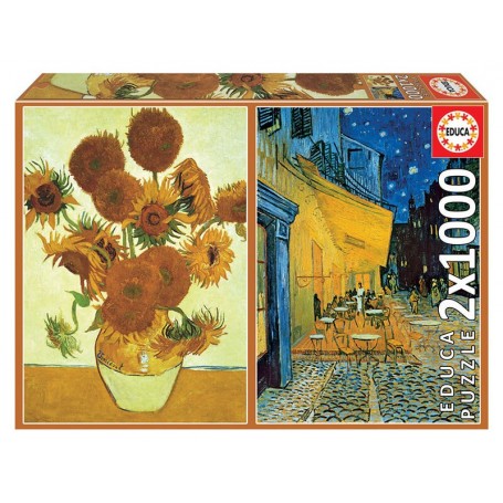 Puzzle Educa Vincent Van Go 2 X 1000 pièces - Puzzles Educa