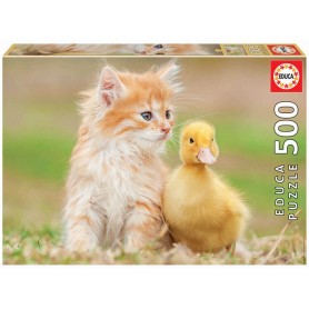 Puzzle Educa Amigos Adorables de 500 Piezas Puzzles Educa - 1