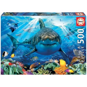 Puzzle Educa Gran Tiburón Blanco de 500 Piezas Puzzles Educa - 1