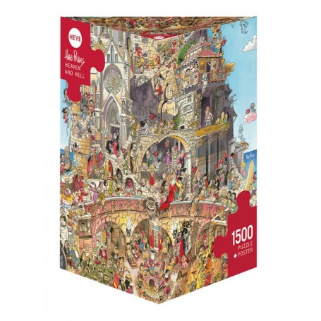 Puzzle Heye El Cielo y el Infierno de 1500 Piezas Heye - 1