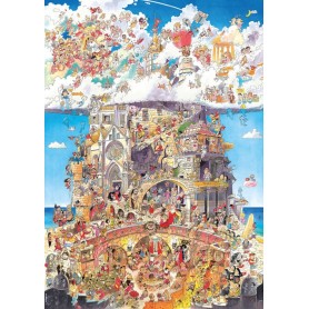 Puzzle Heye El Cielo y el Infierno de 1500 Piezas Heye - 2