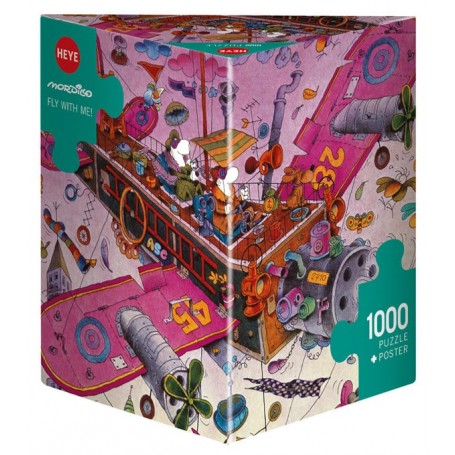 Puzzle Heye ¡Vuela conmigo! de 1000 Piezas Heye - 1