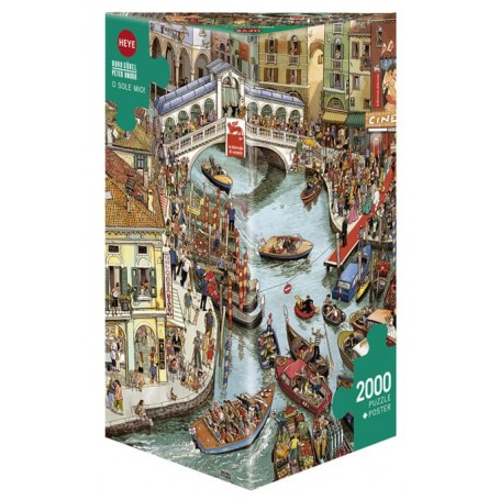 Puzzle Heye O Sole Mio! de 2000 Piezas Heye - 1