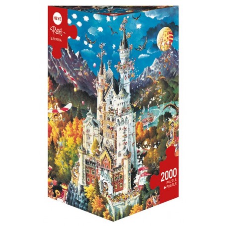 Puzzle Heye Bavaria de 2000 Piezas Heye - 1