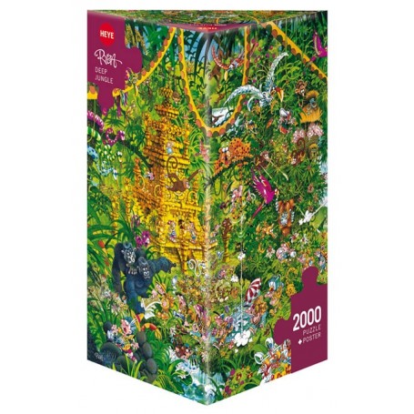 Puzzle Heye Deep Jungle, Ryba de 2000 Piezas Heye - 1