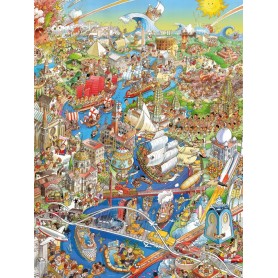 Puzzle Heye Río de la Historia de 1500 Piezas Heye - 1