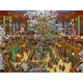 Puzzle Heye Biblioteca de 1500 Piezas Heye - 1