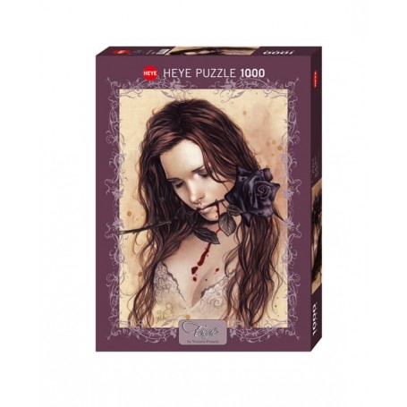 Puzzle Heye Rose foncé de 1000 Pièces Heye - 1