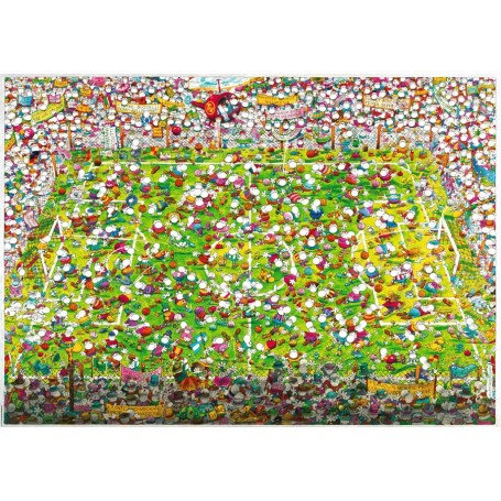 Puzzle Heye Crazy World Cup 4000 Pieces 