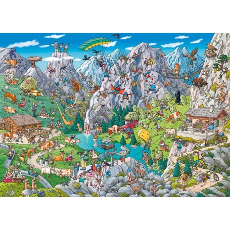 Puzzle Heye Alpine Fun de 1000 pièces à Heye