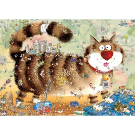 Puzzle Heye La vida del gato de 1000 Piezas Heye - 1