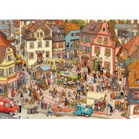 Puzzle Heye Mercado de 1000 Piezas Heye - 1