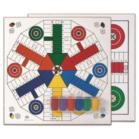 Parcheesi pour 6 joueurs avec accessoires - Cayro