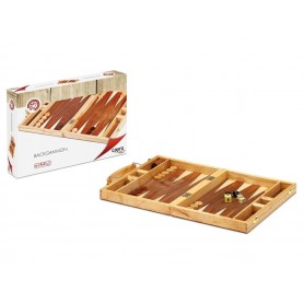 Mallette de backgammon en bois - Cayro