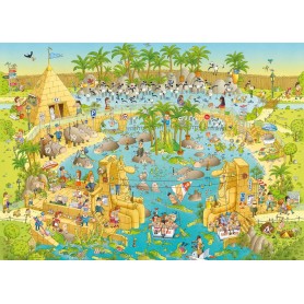 Puzzle Heye Habitat du Nil de 1000 pièces Heye - 1