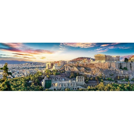 Puzzle Trefl Trefl Panorama de l'Acropole d'Athènes de 500 Pièces - Puzzles Trefl