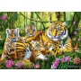 Puzzle Trefl Famille de tigres de 500 Pièces - Puzzles Trefl