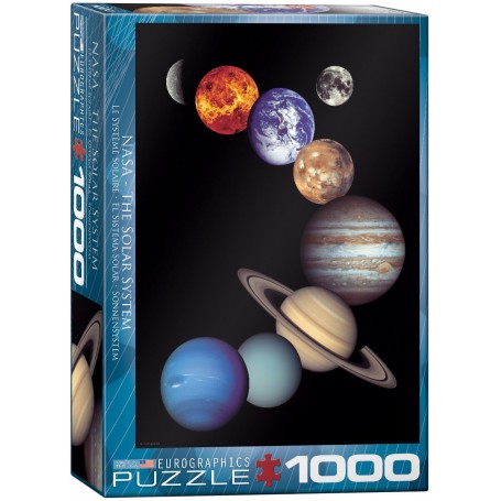 Puzzle Eurographics NASA Le système solaire de 1000 Pièces - Eurographics