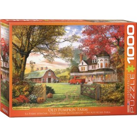 Puzzle Eurographics Ancienne ferme de citrouilles de 1000 Pièces Eurographics - 1