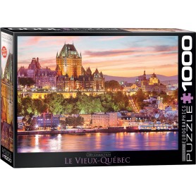 Puzzle Eurographics Vieux-Québec de 1000 Pièces Eurographics - 1