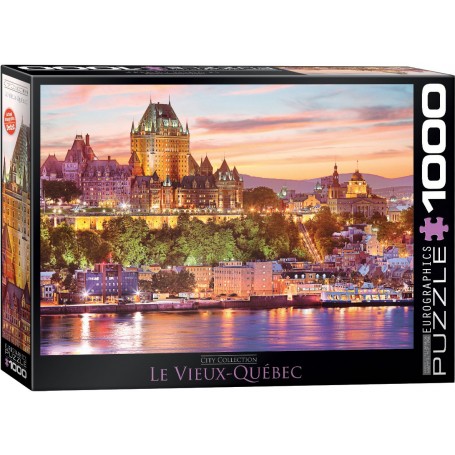 Puzzle Eurographics Vieux-Québec de 1000 Pièces - Eurographics