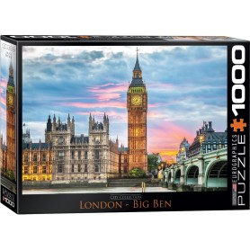 Puzzle Eurographics Londre Big Ben de 1000 Pièces Eurographics - 1