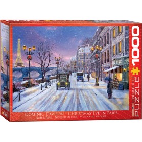 Puzzle Eurographics Réveillon de Noël à Paris de 1000 Pièces Eurographics - 1