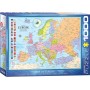 Puzzle Eurographics Carte d'Europe de 1000 Pièces - Eurographics