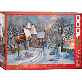 Puzzle Eurographics Noël Cottage de 1000 Pièces Eurographics - 1
