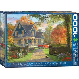Puzzle Eurographics La maison de campagne bleu de 1000 Pièces Eurographics - 1