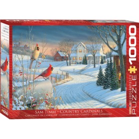 Puzzle Eurographics Cardinaux des champs de 1000 Pièces Eurographics - 1