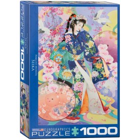 Puzzle Eurographics Geisha Seika de 1000 Pièces Eurographics - 1