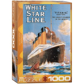 Puzzle Eurographics Titanic de 1000 Pièces Eurographics - 1
