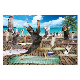 Puzzle Eurographics yoga Spa de 500 Pièces Eurographics - 1