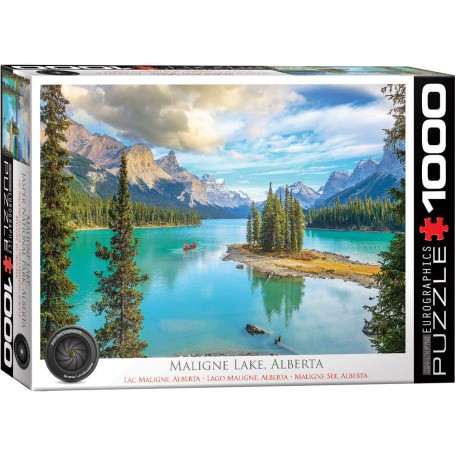 Puzzle Eurographics Lac Maligne Alberta de 1000 Pièces - Eurographics