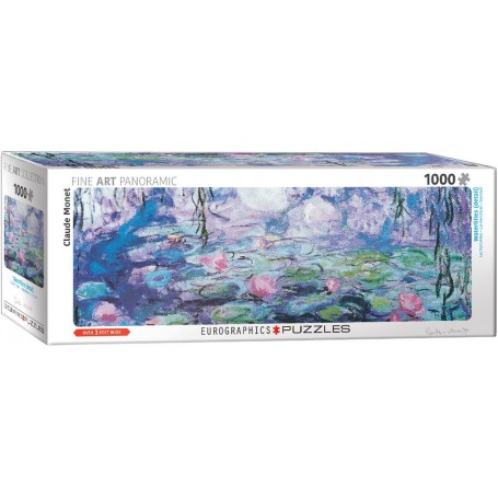 Puzzle Eurographics Nénuphars de Claude Monet de 1000 Pièces - Eurographics