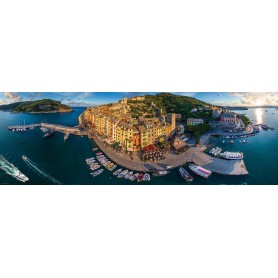 Puzzle Eurographics Panorama Porto Venere - Italie de 1000 Piezas Eurographics - 1