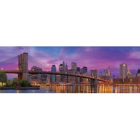 Puzzle Eurographics Panorama Pont de Brooklyn New York de 1000 Pièces Eurographics - 1