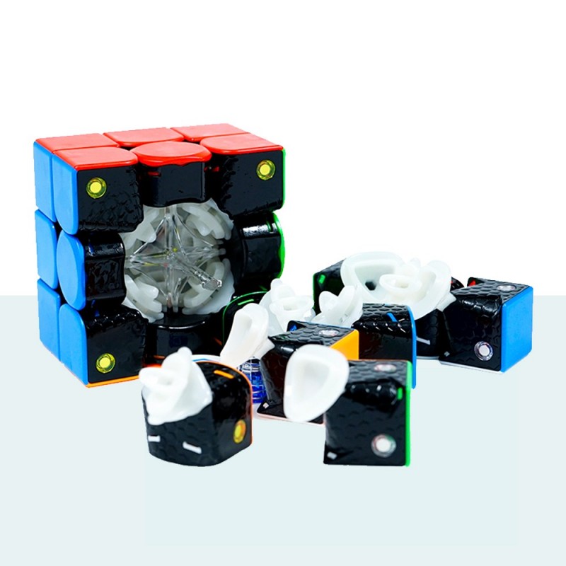 GAN 356 M - Speed Cube Professionnel - 3x3 - Magnétique - Sans