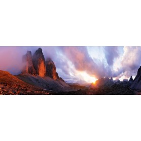 Puzzle Heye Trois Pics de 1000 Pièces Heye - 1