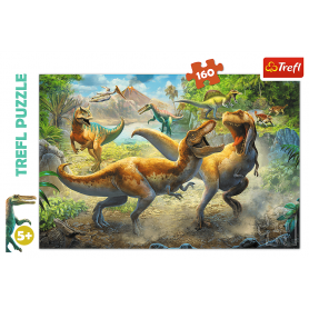 Puzzle Trefl Combattez contre le Tyrannosaurus de 160 Pièces Puzzles Trefl - 1