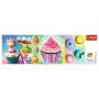 Puzzle Trefl Cupcakes colorés de 1000 Pièces - Puzzles Trefl