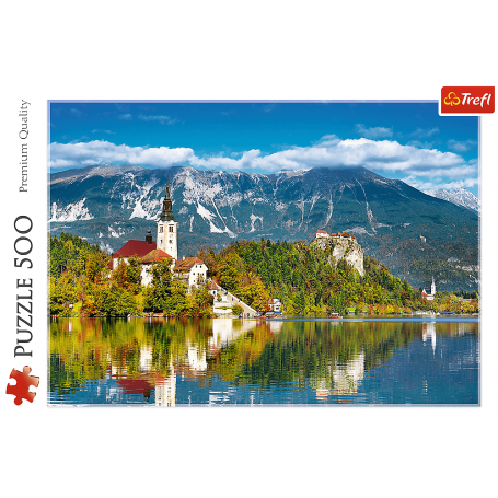 Puzzle Trefl Bled, Slovénie de 500 Pièces - Puzzles Trefl