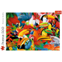 Puzzle Trefl Oiseaux colorés de 500 Pièces - Puzzles Trefl