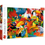 Puzzle Trefl Oiseaux colorés de 500 Pièces - Puzzles Trefl
