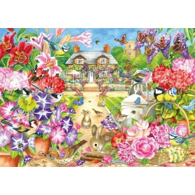 Puzzle Falcon Le jardin d'été de 1000 pièces Falcon - 1