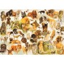 Puzzle Jumbo Poster de chiens de 1000 Pièces - Jumbo