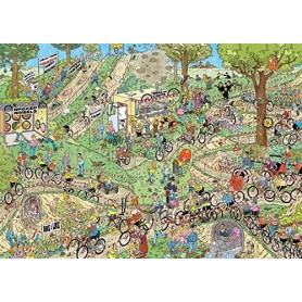 Puzzle Jumbo Championnat de cyclocross 1000 pièces Jumbo - 1